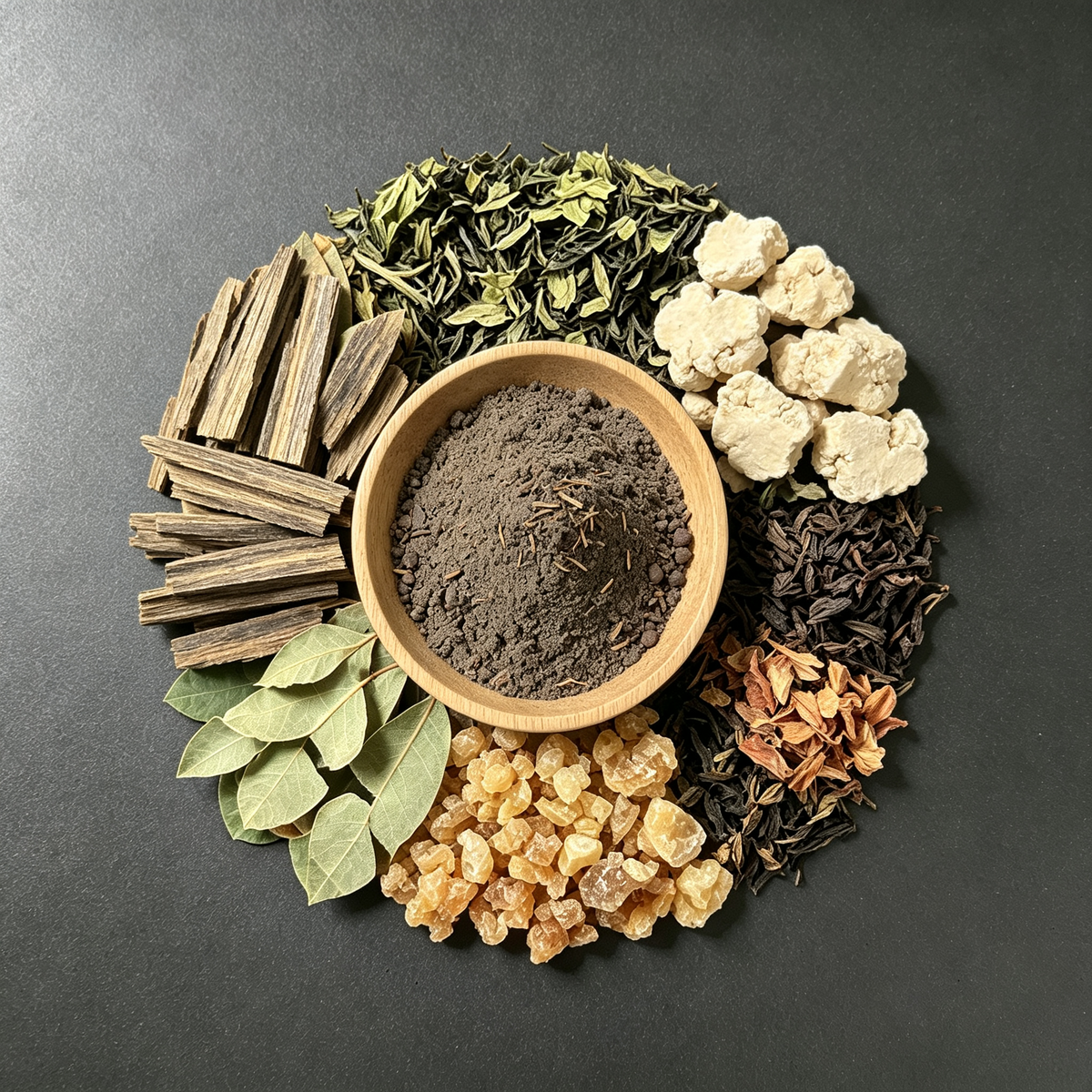 Herbal incense beads